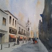 Centro de Lima. Projekt z dziedziny  Malarstwo użytkownika aldrich_sarmiento - 13.01.2021