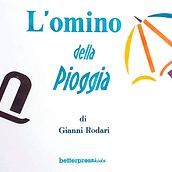 L'omino della pioggia di Gianni Rodari. Children's Illustration, Traditional illustration, Lettering, and Printing project by Giulia Raponi - 01.02.2021