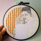 Retrato bordado, el abrazo de mamá. Un progetto di Ricamo e Fotografia di ritratto di Sol Artaza - 02.01.2021