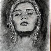 Mi Proyecto del curso: Retrato artístico al carboncillo: creando atmósferas. Drawing, and Portrait Drawing project by jpstefano - 01.02.2021