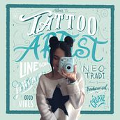 Tatuaje botánico . Tattoo Design, Graphic Design, H, Lettering, Traditional illustration, and Lettering project by Altair Falcon - 01.02.2021