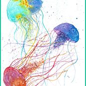 Mi Proyecto del curso: Técnicas modernas de acuarela. Un progetto di Illustrazione tradizionale, Belle arti, Pittura e Pittura ad acquerello di Frances Walker - 03.01.2021