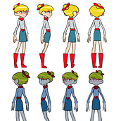 Meu projeto do curso: Design de personagens para animação com Photoshop. Desenho projeto de Henrique Eger - 03.01.2021