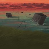 Paisaje 2050. Digital Illustration project by celiare9 - 01.03.2021