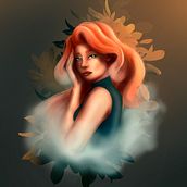 Mi Proyecto del curso: Retratos digitales de fantasía con Photoshop. Drawing, and Digital Drawing project by Maria Bosa Pachkevitch - 01.03.2021