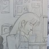 Meu projeto do curso: Desenho para principiantes nível -1. Artistic Drawing project by Bruna França - 01.03.2021