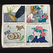 Mi Proyecto del curso: Introducción al cómic autobiográfico. Comic project by Eva Alcazar - 01.10.2021