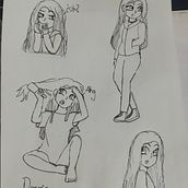 Mi Proyecto del curso: Creación de personajes manga. Manga project by meyza0606 - 01.03.2021