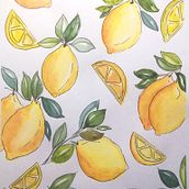Fruits and vegetables . Botanical Illustration, and Watercolor Painting project by Julia Lozovskaia - 01.04.2021