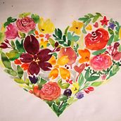 Flowers. Botanical Illustration, and Watercolor Painting project by Julia Lozovskaia - 01.04.2021