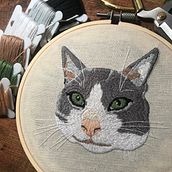 Mi Proyecto del curso: Needle painting para principiantes. Arts, Crafts, and Embroider project by Victoria Gonzalez Escalona - 01.04.2021