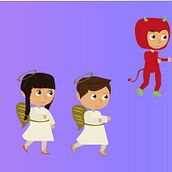 Diseño de personajes pastorela . % Bibiana Pineda Chávez tarafından hazırlanan Karakter Tasarımı, Geleneksel illüstras, Ve on projesi - 11.29.2020