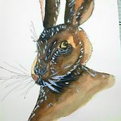 Mi Proyecto del curso: Técnicas experimentales de acuarela para principiantes . Traditional illustration project by Iasmina Giuchici Olasz - 01.04.2021