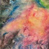 One small step for the paper, one multi-use background for me. Un proyecto de Pintura a la acuarela de Jennie Eldridge Calderon - 04.01.2021