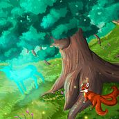 Spirit Guide [Speedpaint]. Concept Art, YouTube Marketing, Traditional illustration, and Digital Illustration project by Paolo Rossi - 11.21.2020