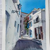 My project in Architectural Illustration with Watercolor course. Architectural Illustration, and Watercolor Painting project by Kate - 01.04.2021
