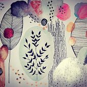 Jardín mágico . Un progetto di Illustrazione tradizionale, Illustrazione botanica, Illustrazione naturalistica, Instagram e Pittura ad acquerello di Rebeca Caballero Lezcano - 04.01.2021