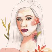 Mi Proyecto del curso: Retrato ilustrado en acuarela. Pintura em aquarela projeto de Pilar Garcés Vijuesca - 05.01.2021