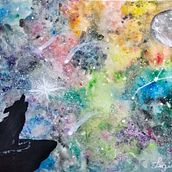 Mi Proyecto del curso: Técnicas modernas de acuarela. Fine Arts, Traditional illustration, and Watercolor Painting project by Ligia Campos - 01.05.2021