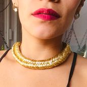 Mi Proyecto del curso: Creación de joyería textil. Jewelr, and Design project by angel_nava16 - 01.05.2021