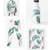 My project in Botanical Watercolor for Patterns course. Watercolor Painting project by Yulia Shuman - 01.05.2021
