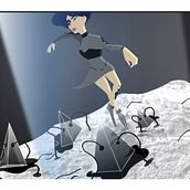 Mi Proyecto del curso: Animación 2D con Toon Boom Harmony _ Chica de Tinta. Animation, 2D Animation, and Digital Drawing project by gretelfilms - 01.01.2021
