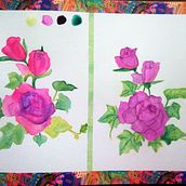 Mi Proyecto del curso: Ilustración botánica con acuarela. Botanical Illustration project by Lupita Lucio - 01.05.2021