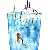 My project in Watercolor Techniques for Dreamlike Illustrations course. Watercolor Painting project by keepgoingaround - 01.05.2021