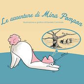 Mina Pompon . Un projet de Dessin artistique, Illustration jeunesse, Cop, writing, Beaux Arts, Illustration traditionnelle et Illustration à l'encre de Daniela Cominale - 05.01.2021