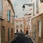 My project in Architectural Sketching with Watercolor and Ink course. Architectural Illustration, Sketching, Drawing, Watercolor Painting, Sketchbook & Ink Illustration project by lettyoratowski - 01.05.2021