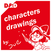 Desenhos para Mesas de Dungeons and Dragons. Comic, Concept Art, Digital Drawing, Manga, and Traditional illustration project by Clara de Paiva Laureano - 01.06.2021
