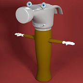 Mi Proyecto del curso: Introducción a la creación de personajes y modelado 3D con Maya. 3D Animation project by Andrés Moya - 01.10.2021