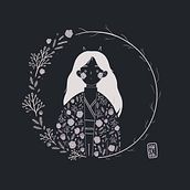 Mi Proyecto del curso: Retrato ilustrado con elementos botánicos: . Un proyecto de Dibujo artístico e Ilustración botánica de sabrina peruca - 05.01.2021