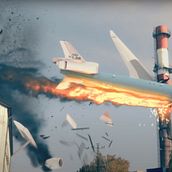 Plane Crash Vfx. 3D, 3D Animation, 3D Modeling, Film, Video, TV, and VFX project by Milan Nikolic - 01.06.2021