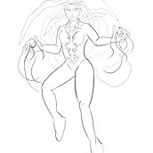 My project in Female Character Design for Comics course. Comic, Concept Art, and Digital Drawing project by Sam V - 01.06.2021