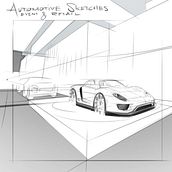 Miscellaneous Automotive Event and Retail Sketches . Projekt z dziedziny Ilustracja c, frowa i Sketching użytkownika Timo Mueller - 15.01.2021