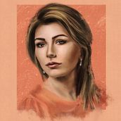 My project in Illustrated Portraits with Procreate course Ein Projekt aus dem Bereich Traditionelle Illustration, Vektorillustration, Digitale Illustration und Porträtzeichnung von Alex Mandryko - 27.12.2020
