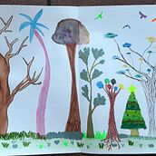 Mi Proyecto del curso: Técnicas de ilustración para desbloquear tu creatividad. Un proyecto de Creatividad y Dibujo de Uxue - 06.01.2021