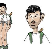 My project in Illustrated Characters Factory course. Un progetto di Character design di amiddag - 06.01.2021