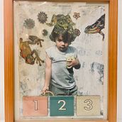 Julian likes Frogs. Een project van Collage van Sharleen Smith - 06.01.2021