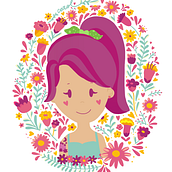 Meu projeto do curso: Retrato ilustrado com elementos botânicos, com Isadora Zeferino. Botanical Illustration, and Digital Illustration project by Carol Nakamura - 01.07.2021