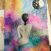 Mi Proyecto del curso: Técnicas modernas de acuarela. Watercolor Painting project by Valentina Bocchio Guerra - 01.07.2021