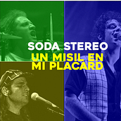 Video con letra de Un misil en mi placard de Soda Stereo. Animação 2D projeto de Tomás Couto - 07.01.2021
