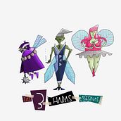 My project in Illustrated Characters Factory course. Character Design project by Lorenzo Giol - 01.07.2021