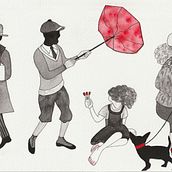 Mi Proyecto del curso: "La vendedora de fósforos"  . % Arantxa Jabato Jiménez tarafından hazırlanan Çocuk İllüstras, Ve onu projesi - 01.11.2021