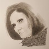 Mi Proyecto del curso: Retrato realista con lápiz de grafito. Un proyecto de Ilustración tradicional, Bellas Artes, Bocetado, Dibujo a lápiz, Dibujo, Dibujo realista, Dibujo artístico y Dibujo anatómico de efloresloman - 07.01.2021