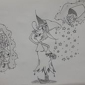 Meu projeto do curso: Introdução à criação de personagens estilo cartoon.. Een project van Ontwerp van personages van Bianca Rocha - 08.01.2021