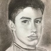 Mi Proyecto del curso: Retrato realista al carboncillo Ein Projekt aus dem Bereich Bildende Künste und Zeichnung von Verónica Chauvet - 08.01.2021
