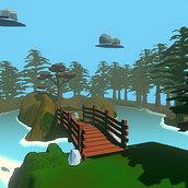 Mi Proyecto del curso: Modelado de escenarios low poly para videojuegos. 3D, e Desenvolvimento de videogames projeto de Lara de Domingo - 20.08.2020