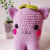 Meu projeto do curso: Amigurumi: criação de personagens com crochê. Arts, and Crafts project by Dani - 12.25.2021